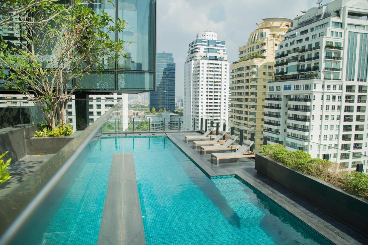 Sukhumvit 11#Luxury#Pool#Gym#Bts Nana&Mrt Sukhumvit#1Br#Max4Ppl Apartment Банкок Екстериор снимка