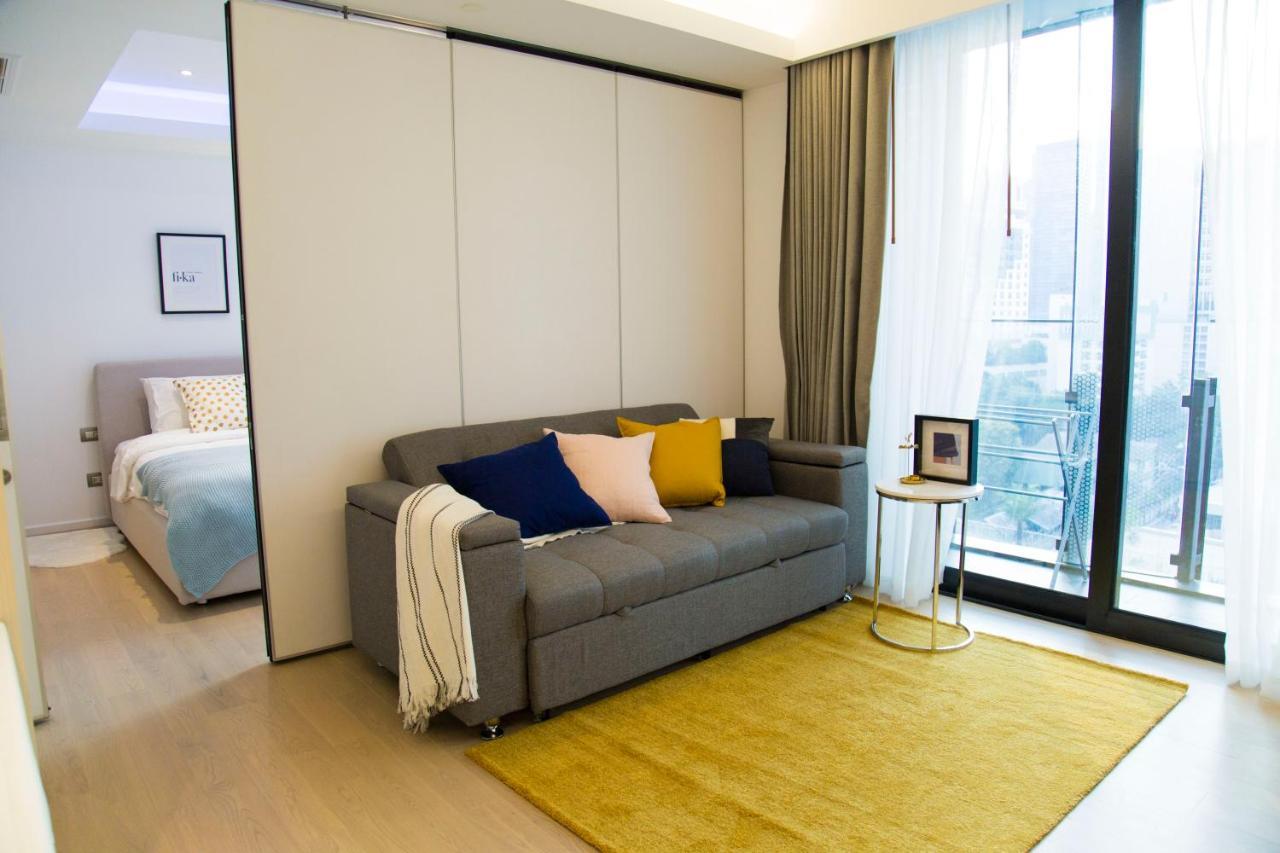 Sukhumvit 11#Luxury#Pool#Gym#Bts Nana&Mrt Sukhumvit#1Br#Max4Ppl Apartment Банкок Екстериор снимка