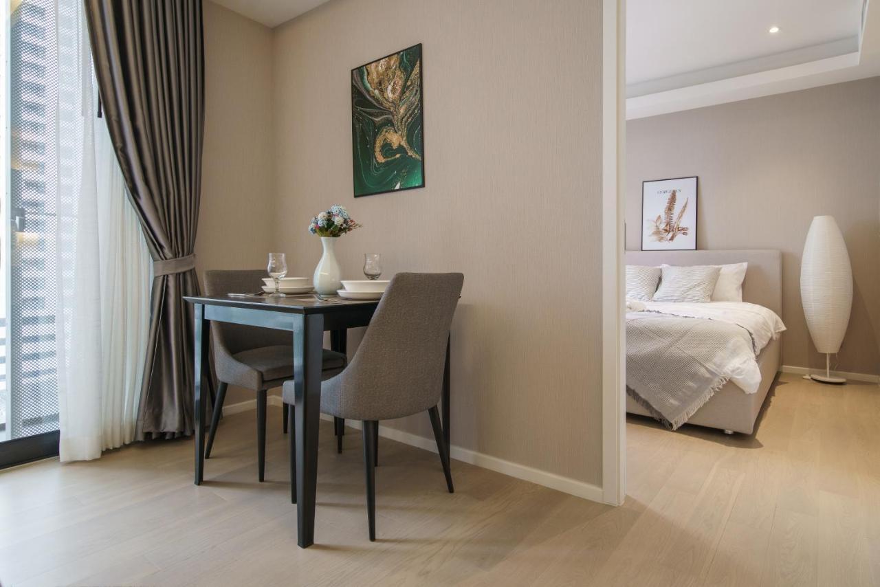 Sukhumvit 11#Luxury#Pool#Gym#Bts Nana&Mrt Sukhumvit#1Br#Max4Ppl Apartment Банкок Екстериор снимка
