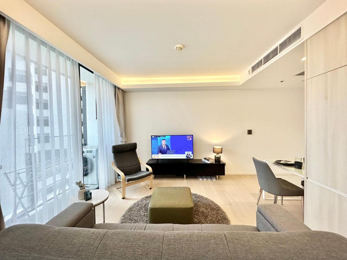 Sukhumvit 11#Luxury#Pool#Gym#Bts Nana&Mrt Sukhumvit#1Br#Max4Ppl Apartment Банкок Екстериор снимка